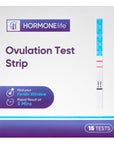 Ovulation Test Strips – LH Test for Ovulation Detection, Easy-to-Use Home Ovulation Tracking(LH Test Strips 15 Count)