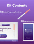 Pregnancy Test Strips –hCG Urine Test Strips,Over 99% Accurate Early Detection, Fast and Easy Home Urine Test Kit for Women (15/30 Count) (15 Count)