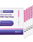 6 Pack FSH Test Strip for Women Menopause Test Strips at Home Ovarian Reserve & Hormone Balance Test