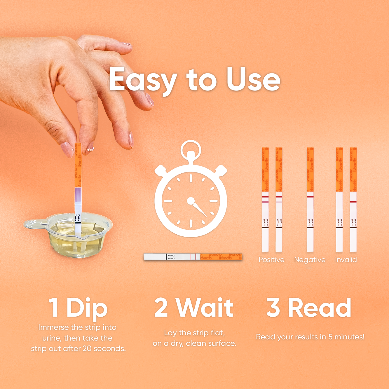 Wondfo Pregnancy Test - 25 Pack