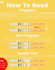 Wondfo Early Result Pregnancy Test Strips - 25 Pack