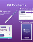 Ultra Accurate LH Ovulation Test Strips – LH Fertility Tests , Track LH Patterns With Sensitive Fertility Tests Designed To Help Identify Peak Fertility At Home(Ultra Accurate LH Test Strips 15 Count)