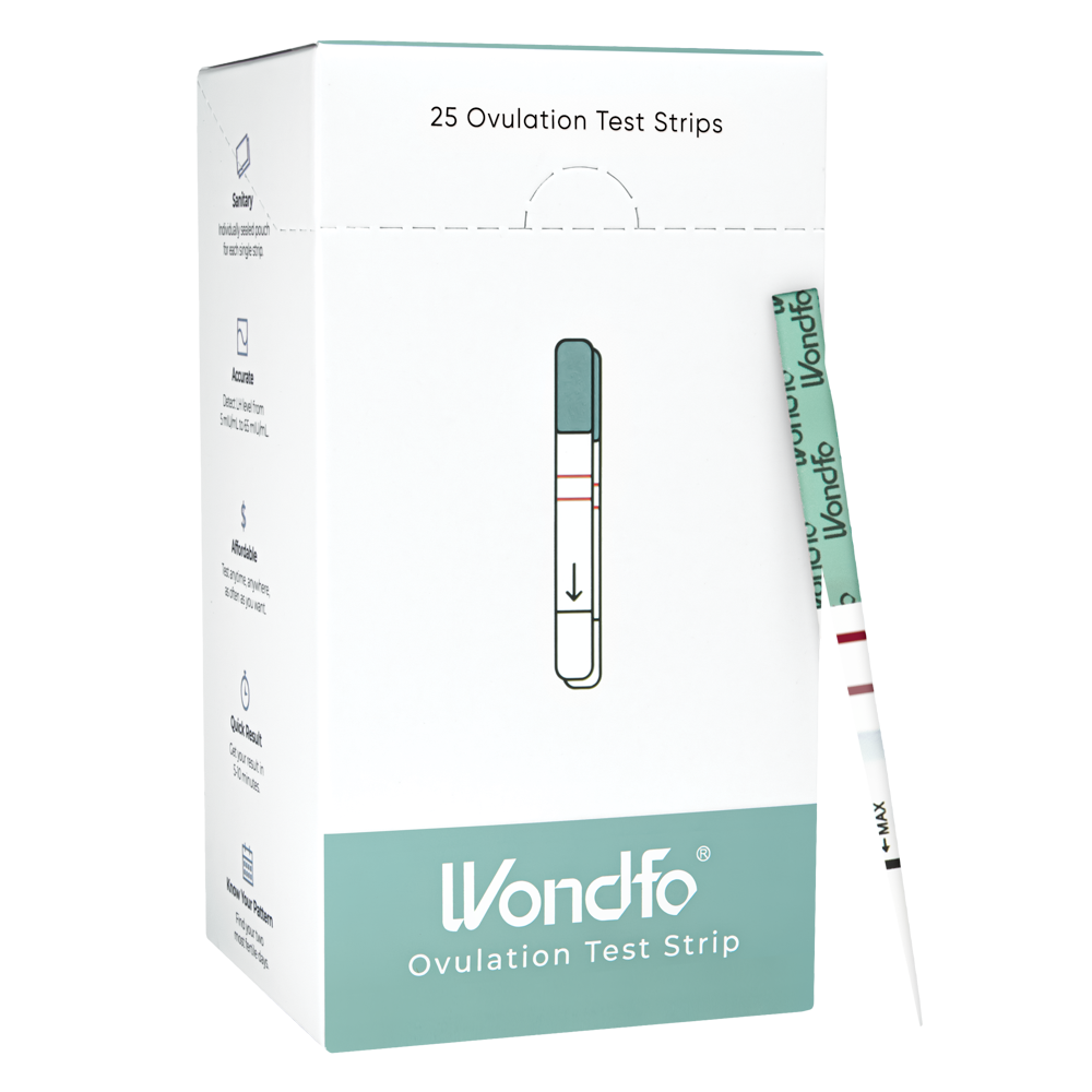 Wondfo Ovulation Test Strips - 25 Pack APP ONLY