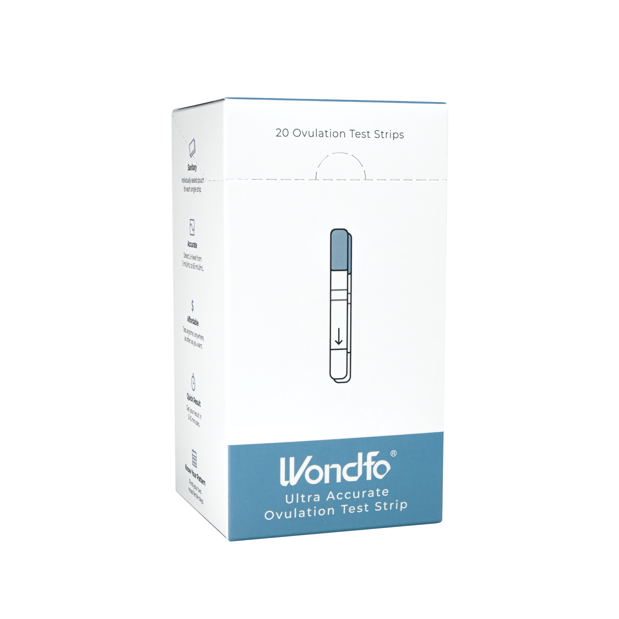 Wondfo Ultra Accurate Ovulation 20 Test Strips
