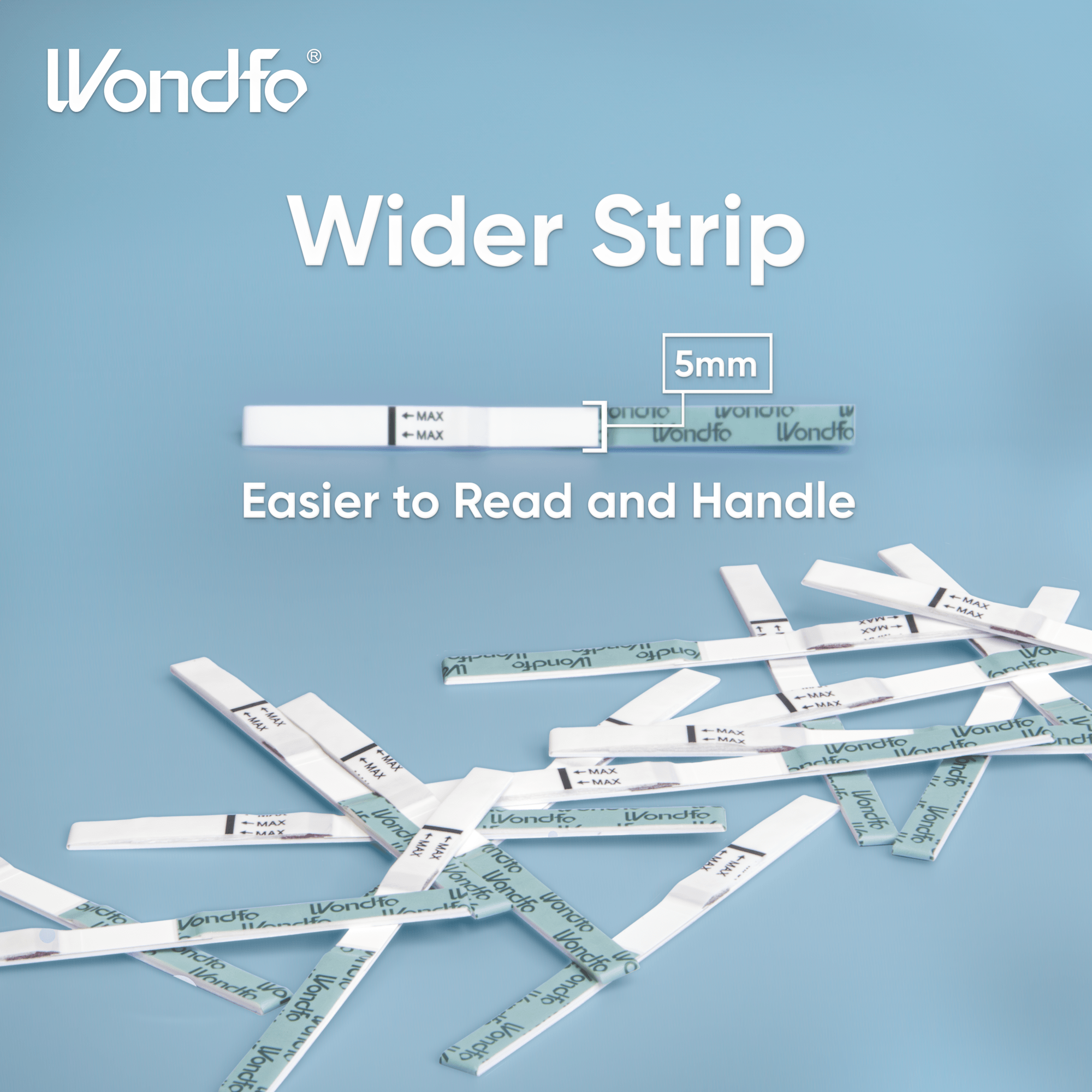 Prime Screen - Wondfo LH Ovulation Strips Rapid Test Detection for Home Self-Checking - Reliable Ovulation Predictor Kit - W2-S