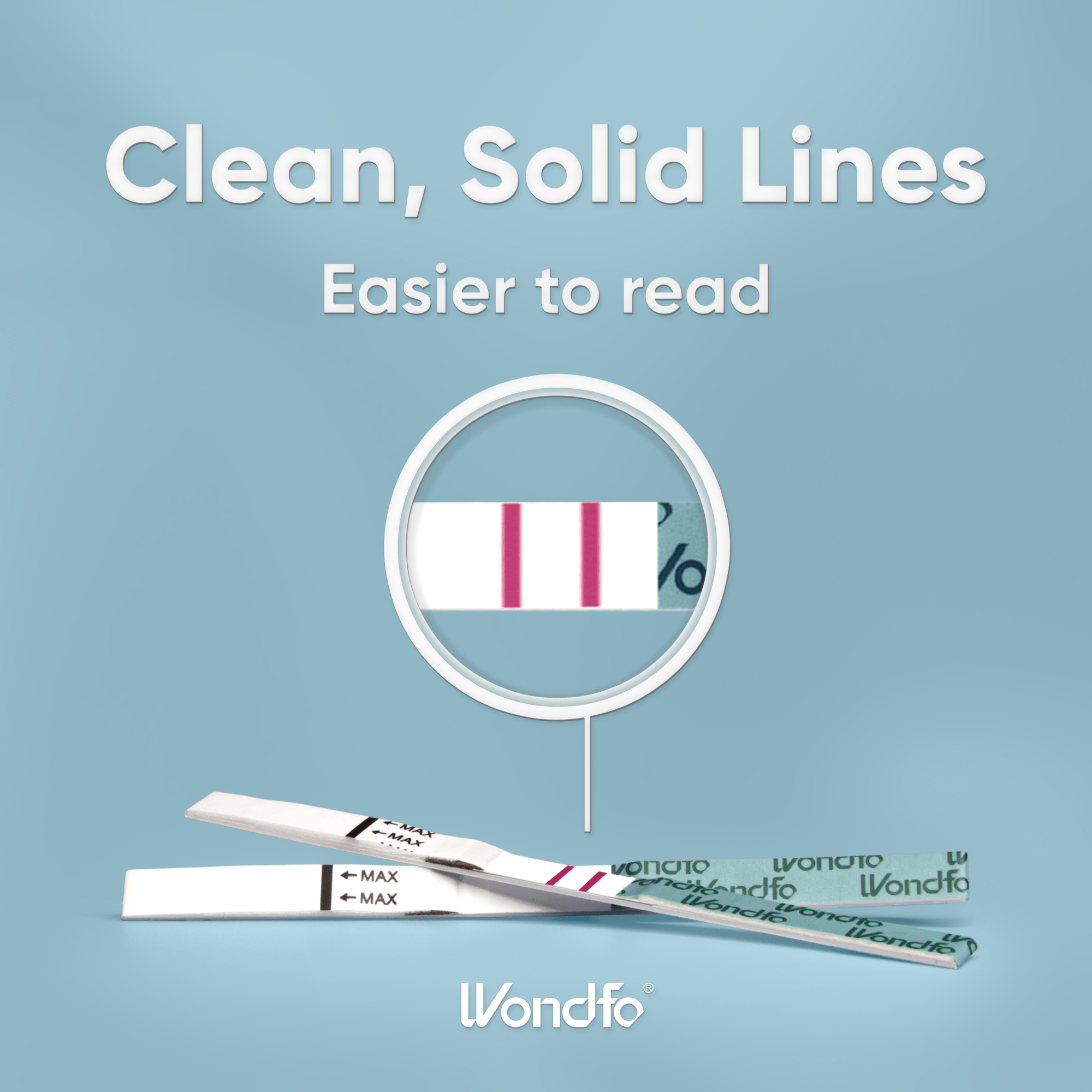 Prime Screen - Wondfo LH Ovulation Strips Rapid Test Detection for Home Self-Checking - Reliable Ovulation Predictor Kit - W2-S