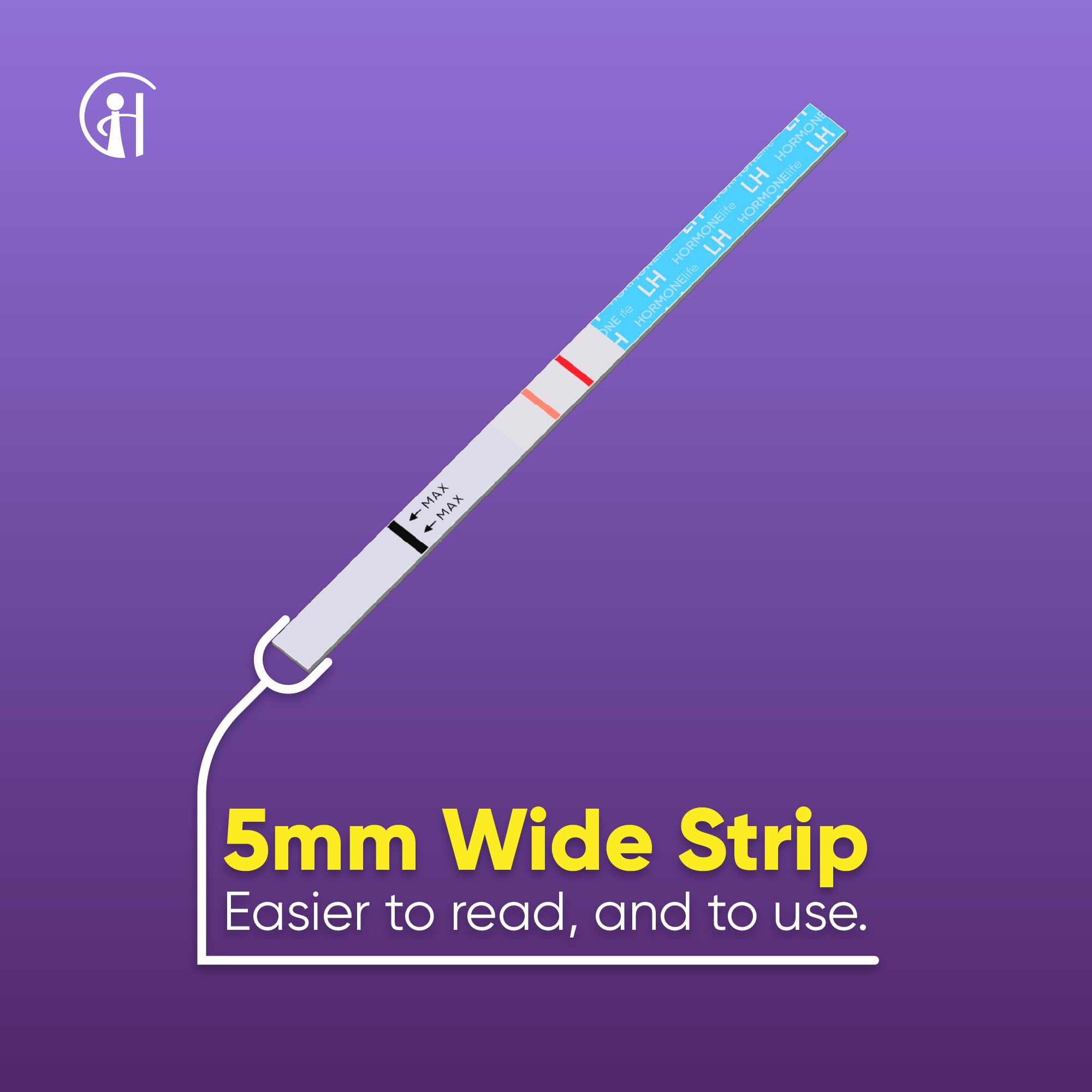 Ovulation Test Strips – LH Test for Ovulation Detection, Easy-to-Use Home Ovulation Tracking(LH Test Strips 15 Count)