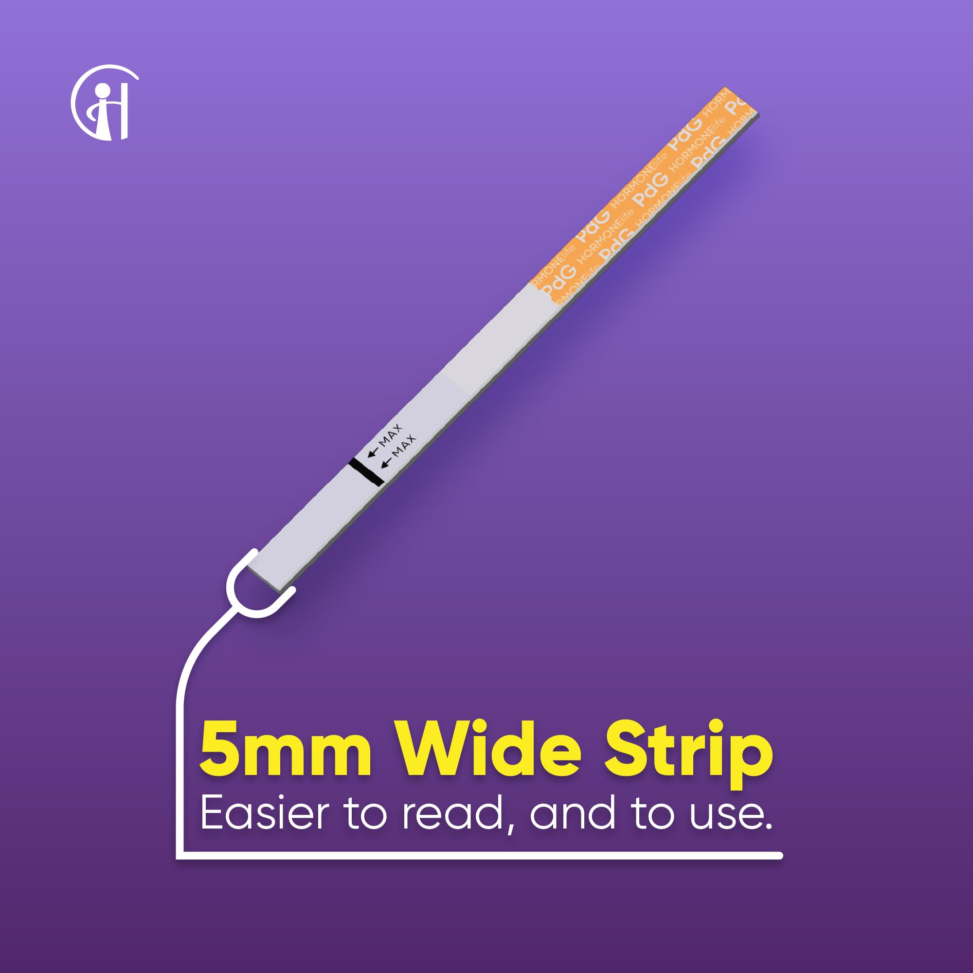PdG Test Strips for Women – PDG Urine Tests to Confirm Ovulation, Easy at-Home Progesterone Metabolite Detection (6/12 Count) (6 Count)