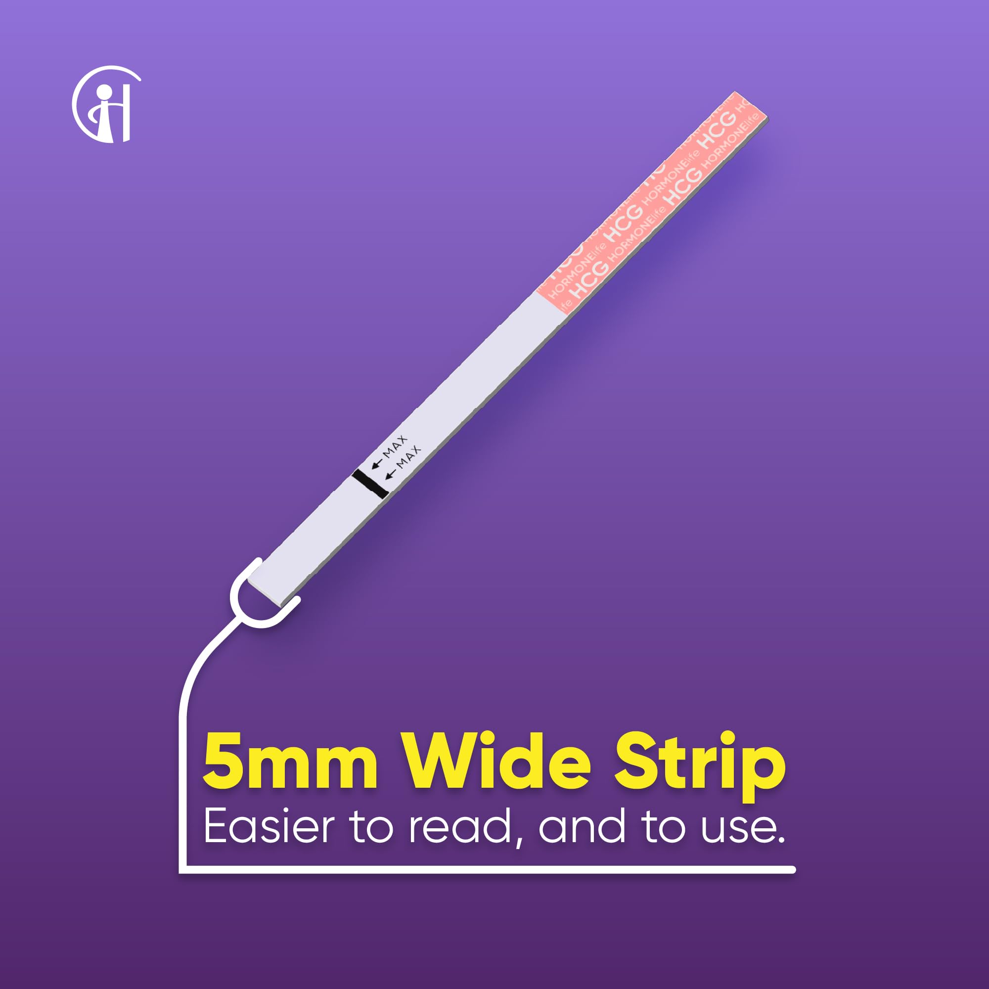 Pregnancy Test Strips –hCG Urine Test Strips，Over 99% Accurate Early Detection, Fast and Easy Home Urine Test Kit for Women (15/30 Count) (15 Count)