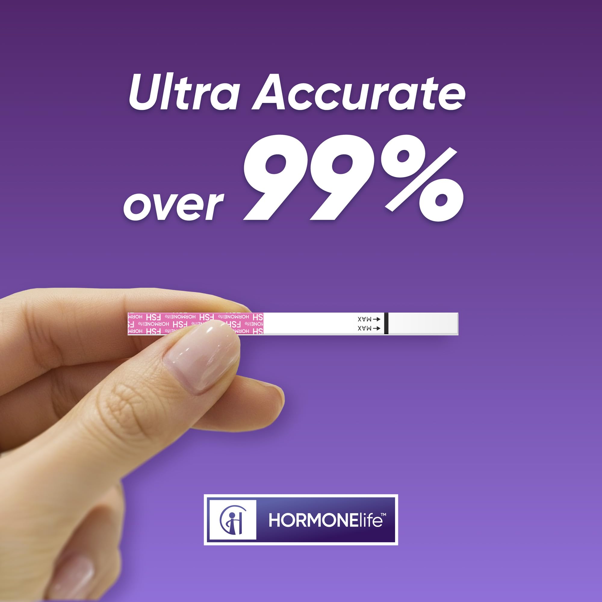 6 Pack FSH Test Strip for Women Menopause Test Strips at Home Ovarian Reserve &amp; Hormone Balance Test