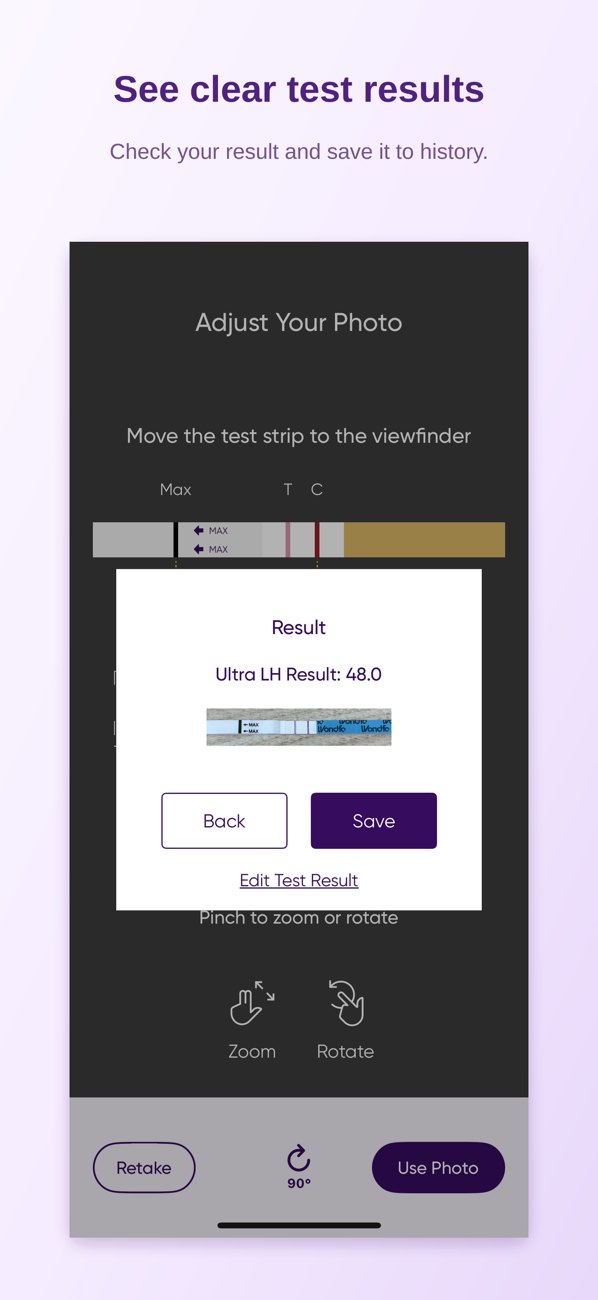 See clear test results